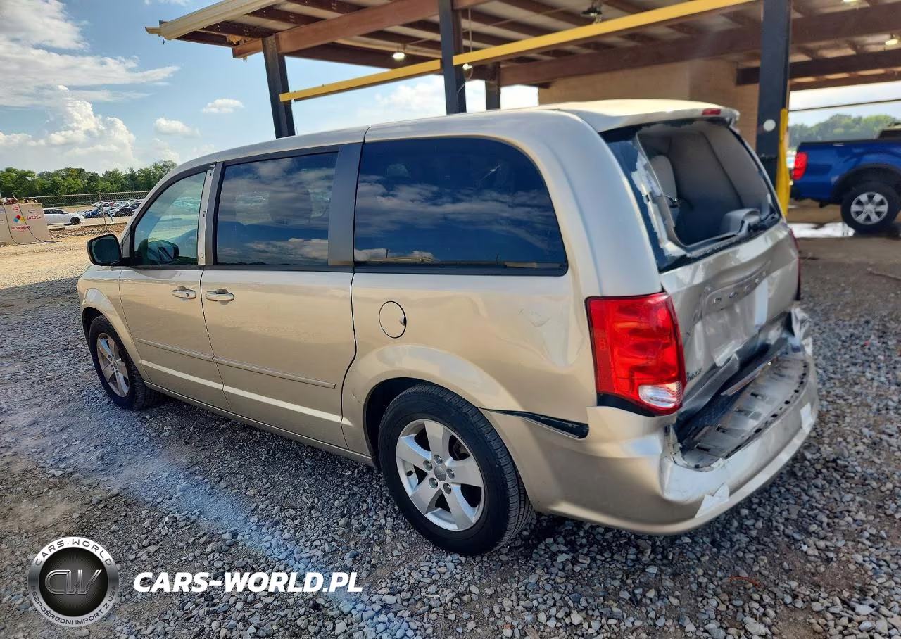 2013 Dodge Grand Caravan Se VIN:2C4RDGBG3DR516881 - 2
