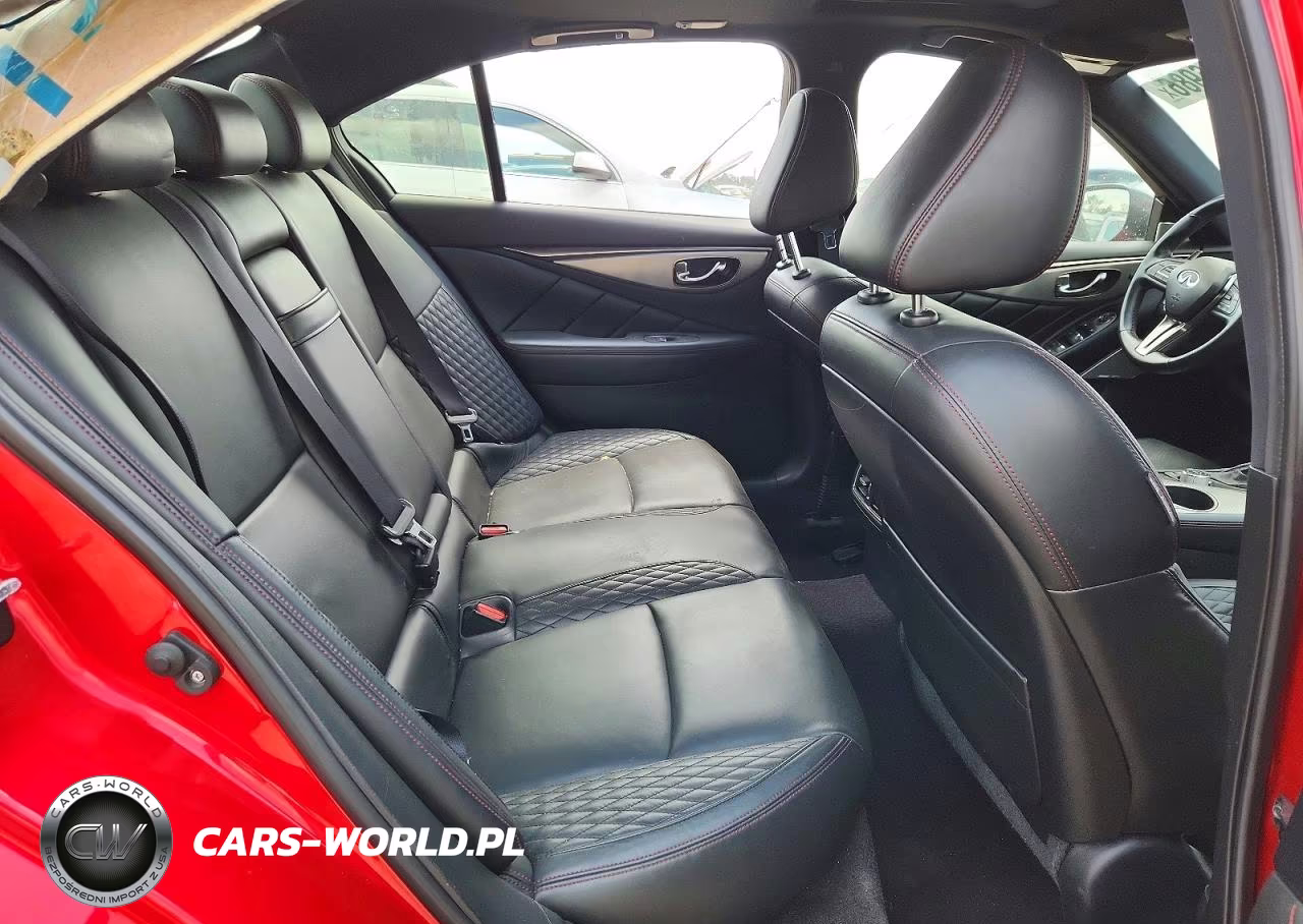 2019 Infiniti Q50 Red Sport 400 VIN:JN1FV7AR5KM800938 - 10