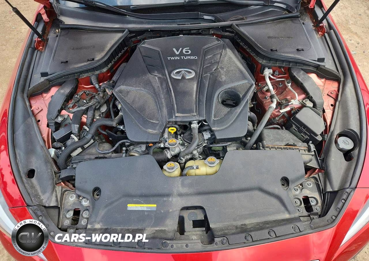 2019 Infiniti Q50 Red Sport 400 VIN:JN1FV7AR5KM800938 - 11