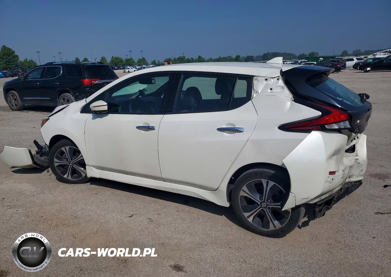 2022 Nissan Leaf Sl Plus VIN:1N4BZ1DV9NC558550 - 2
