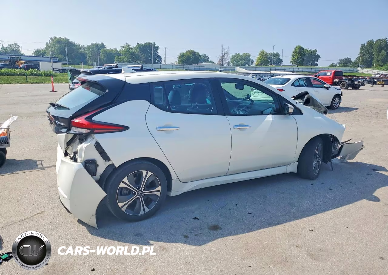 2022 Nissan Leaf Sl Plus VIN:1N4BZ1DV9NC558550 - 3