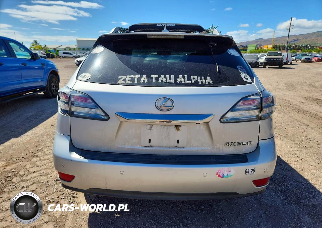 2012 Lexus Rx 350 VIN:JTJZK1BA3C2412772 - 6