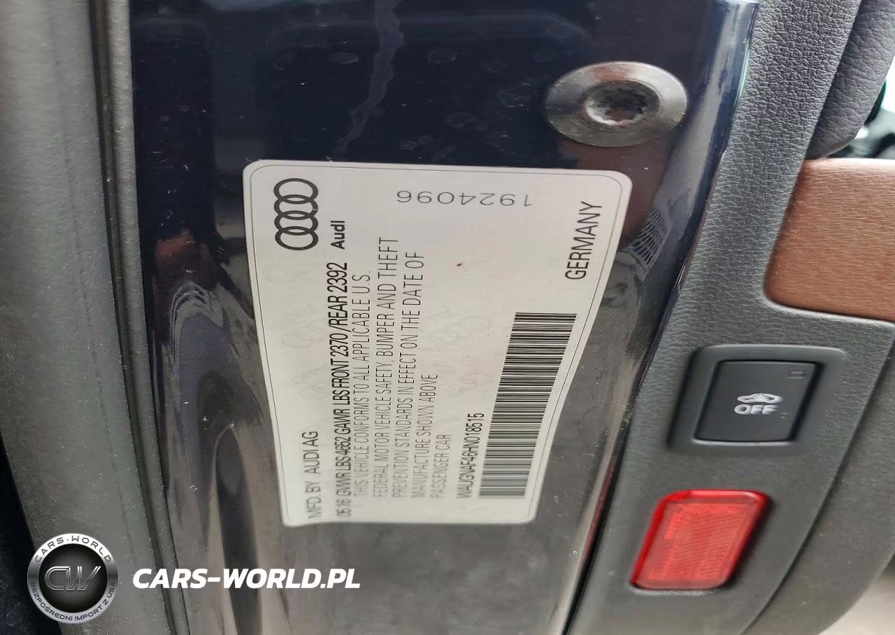 2017 Audi A4 Premium VIN:WAUGNAF46HN018515 - 12