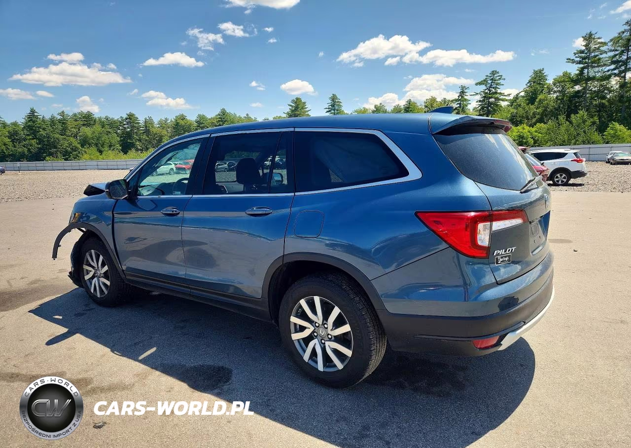 2020 Honda Pilot Exl VIN:5FNYF6H58LB018627 - 2