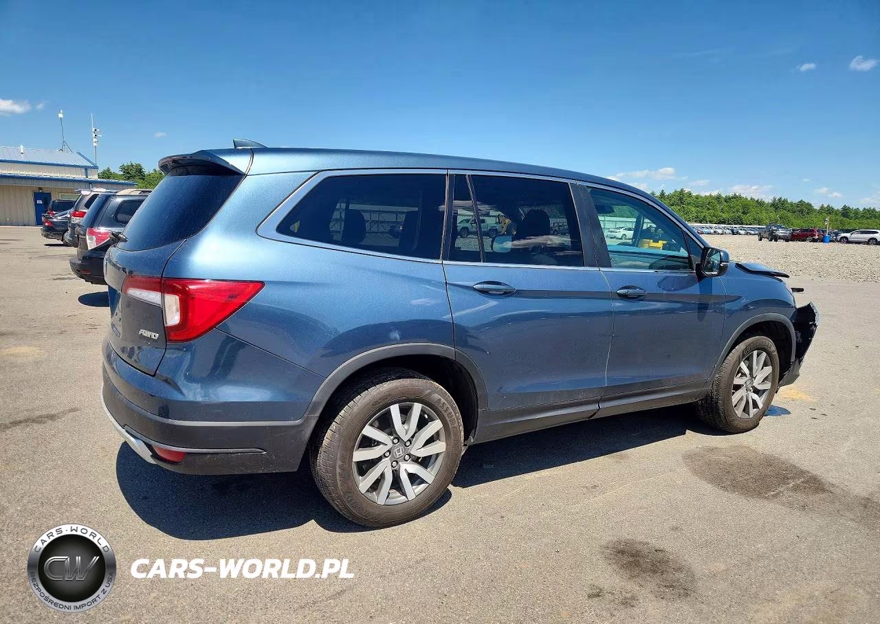 2020 Honda Pilot Exl VIN:5FNYF6H58LB018627 - 3