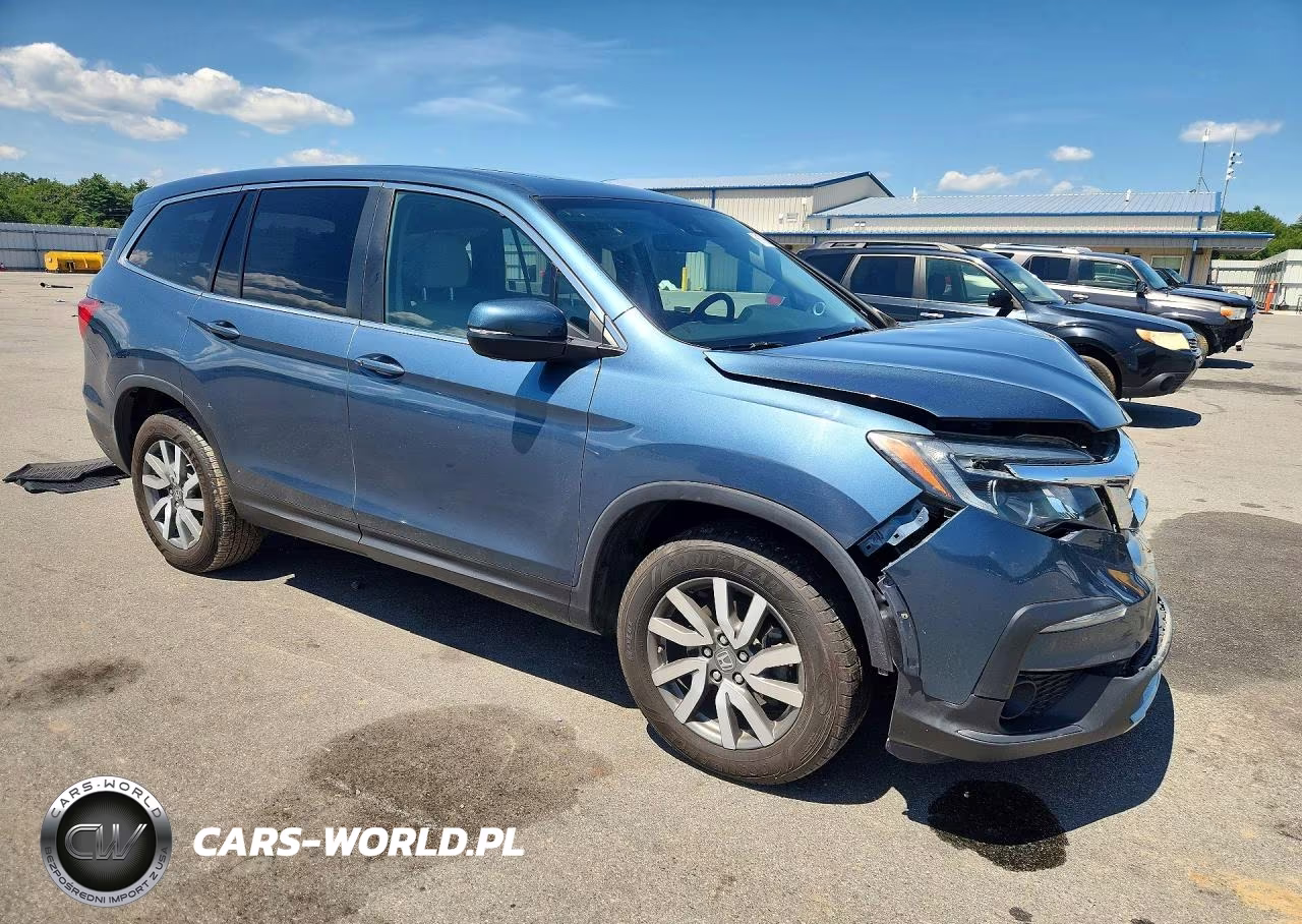 2020 Honda Pilot Exl VIN:5FNYF6H58LB018627 - 4