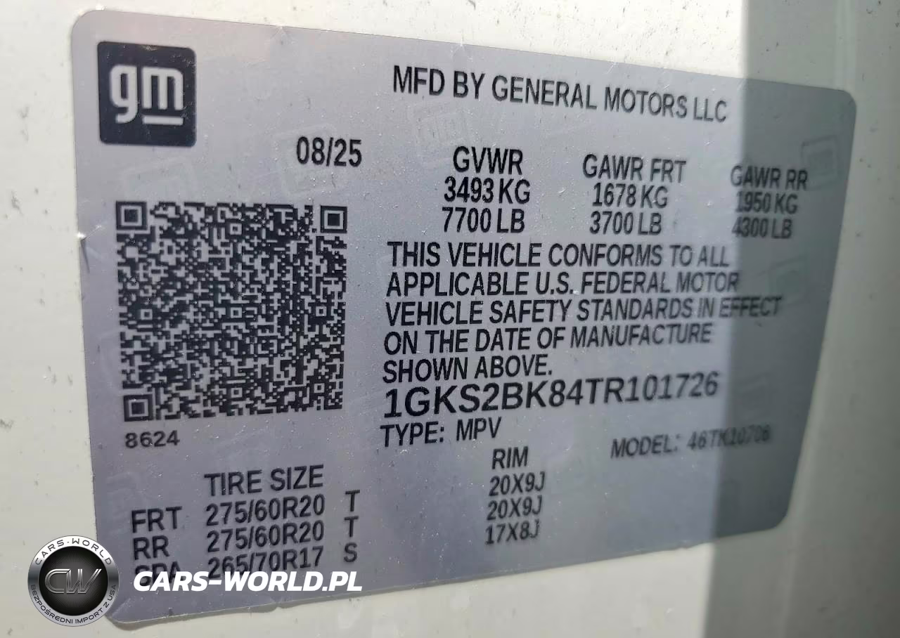 2026 GMC Yukon Elevation VIN:1GKS2BK84TR101726 - 13