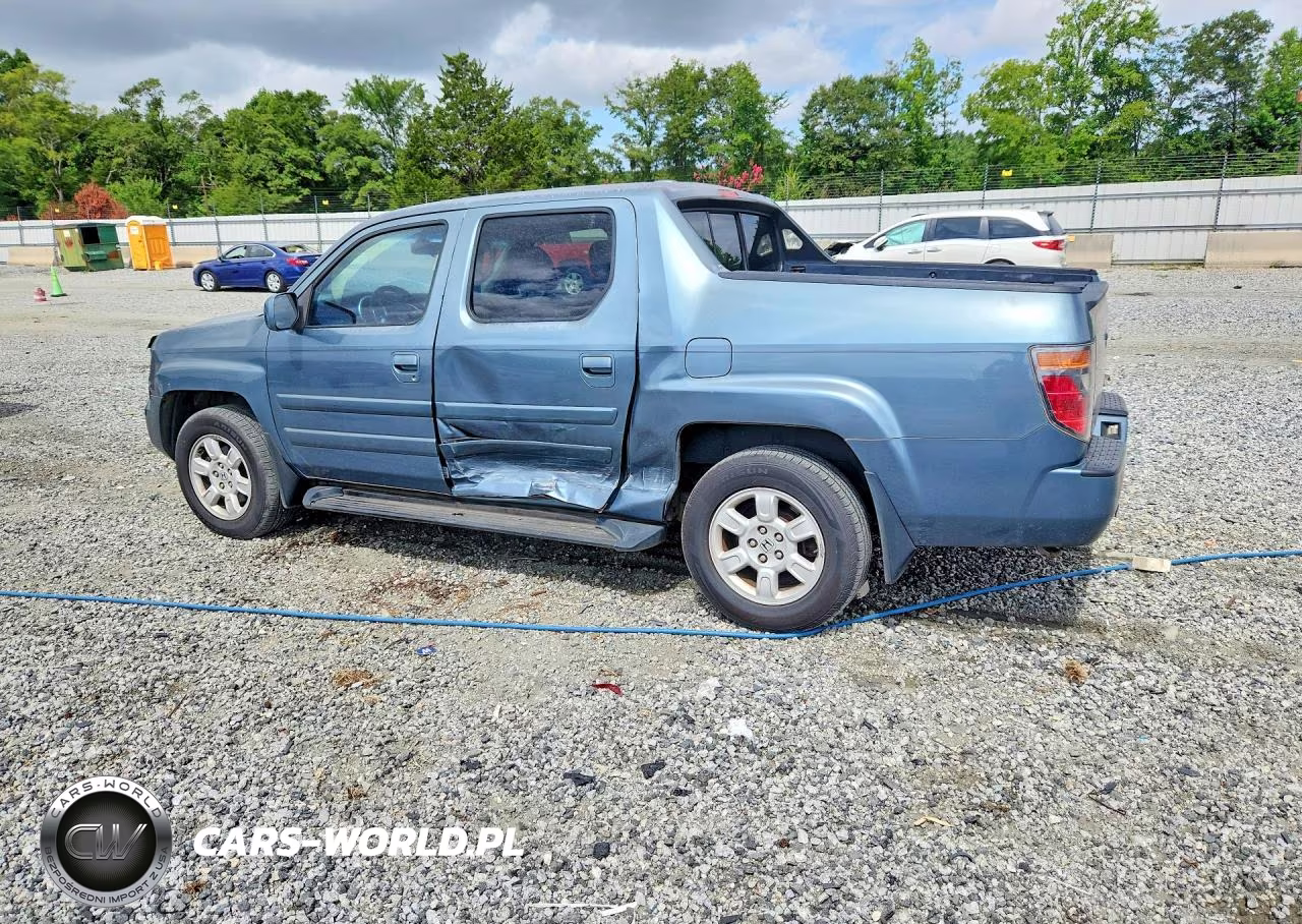 2007 Honda Ridgeline Rtl VIN:2HJYK16547H548672 - 2