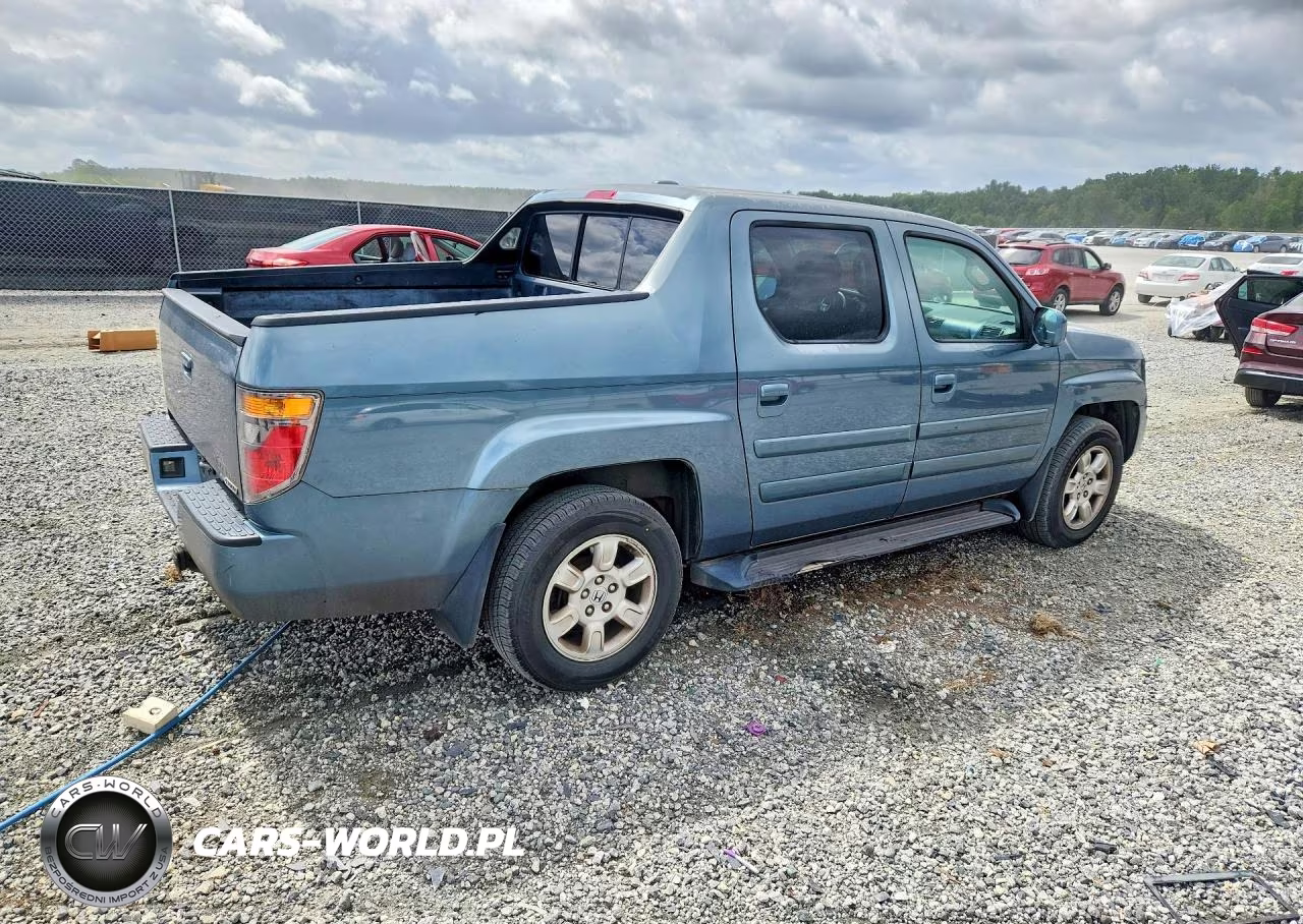 2007 Honda Ridgeline Rtl VIN:2HJYK16547H548672 - 3