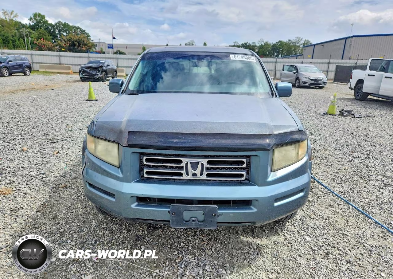 2007 Honda Ridgeline Rtl VIN:2HJYK16547H548672 - 5