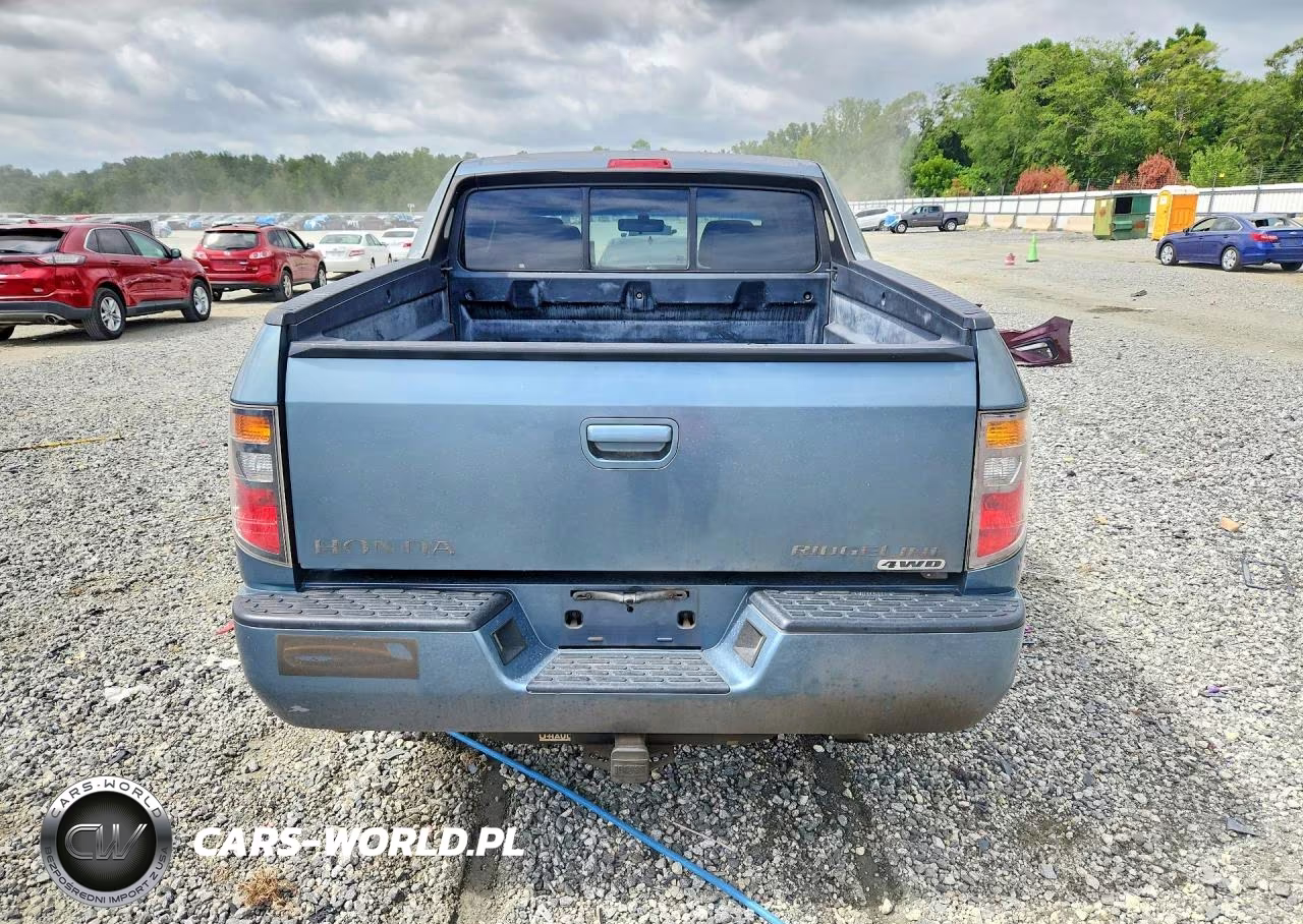 2007 Honda Ridgeline Rtl VIN:2HJYK16547H548672 - 6