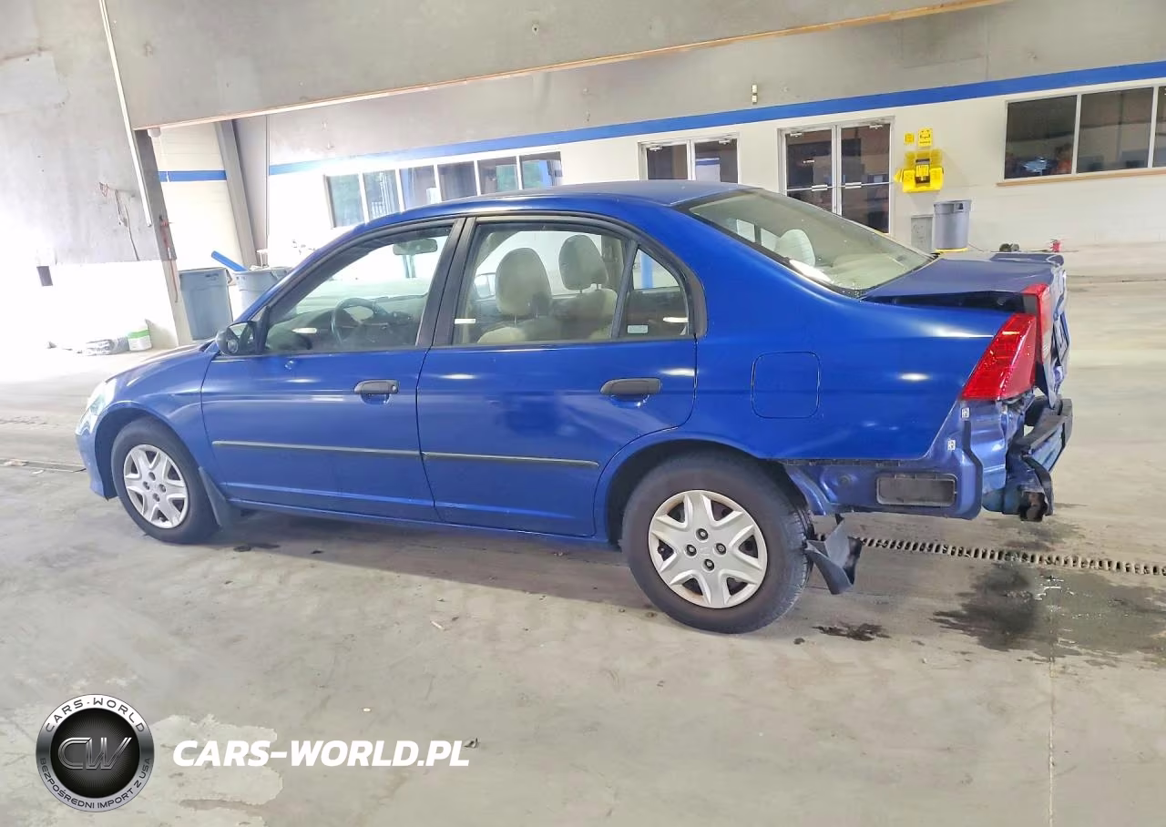 2004 Honda Civic Dx VIN:2HGES16474H593729 - 2