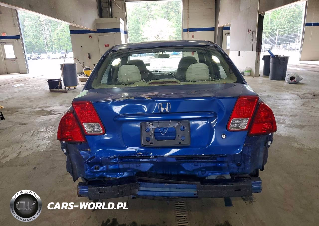 2004 Honda Civic Dx VIN:2HGES16474H593729 - 6