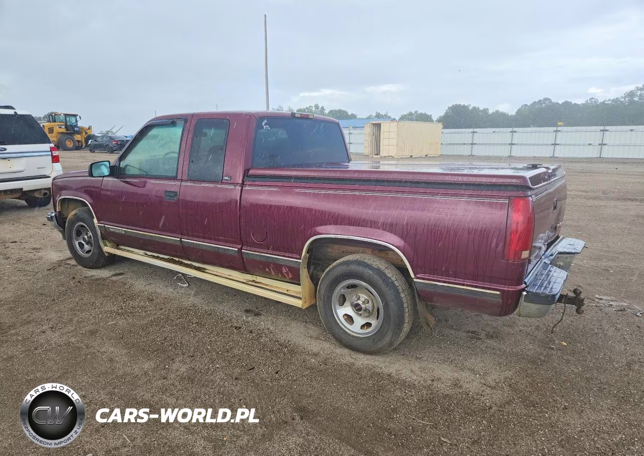 1996 GMC Sierra C1500 VIN:2GTEC19MXT1557855 - 2