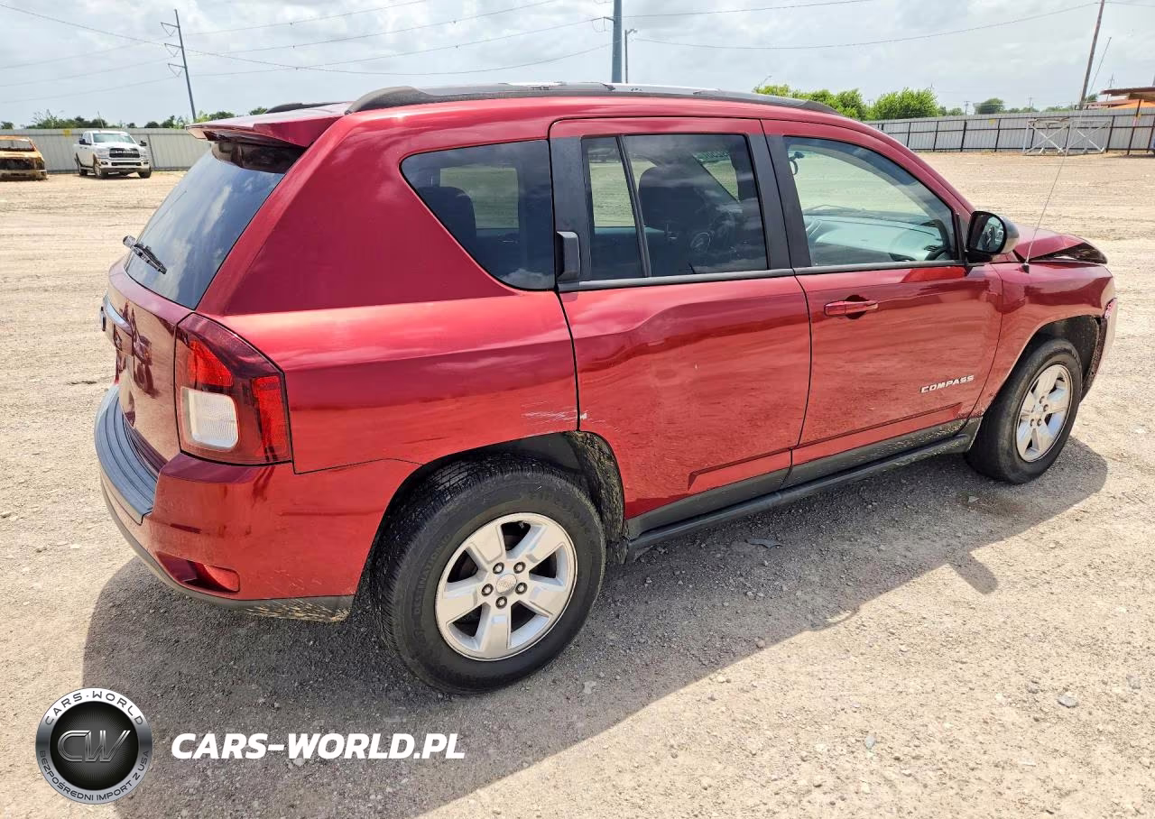 2015 Jeep Compass Sport VIN:1C4NJCBA6FD249656 - 3
