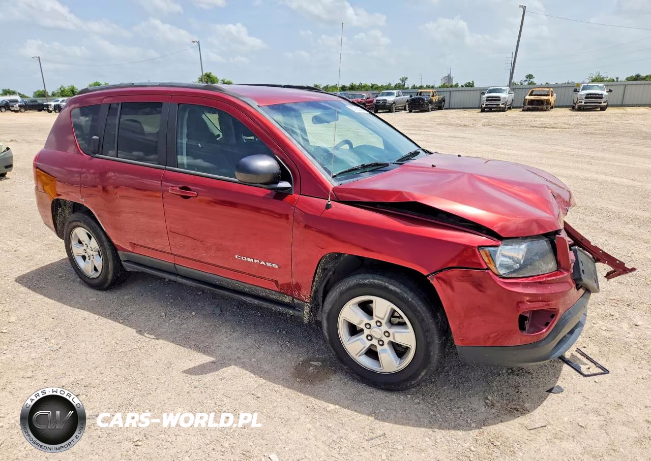 2015 Jeep Compass Sport VIN:1C4NJCBA6FD249656 - 4