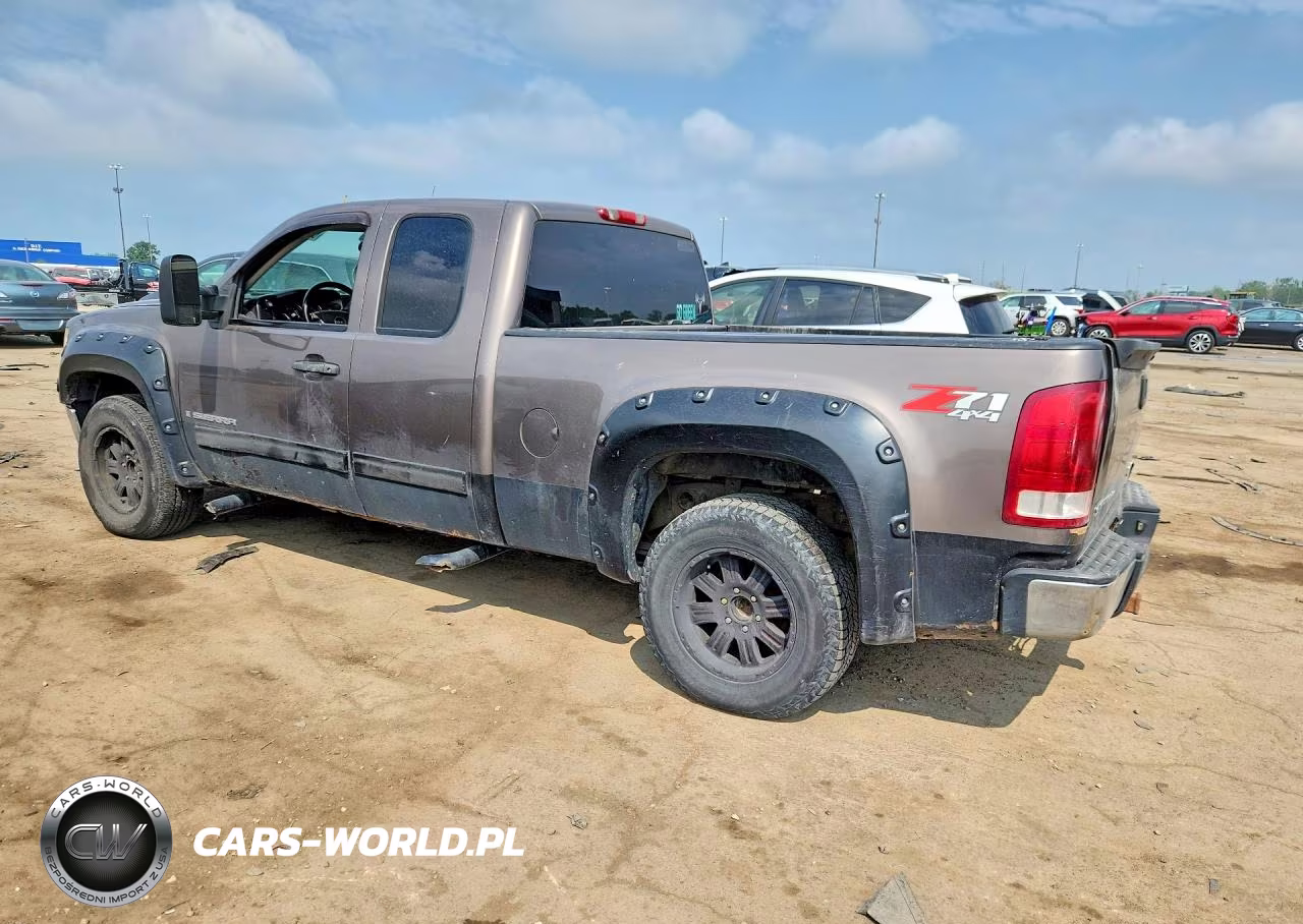 2008 GMC Sierra K1500 VIN:2GTEK19C381309304 - 2