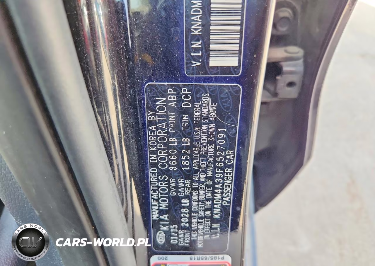 2015 Kia Rio Lx VIN:KNADM4A39F6527091 - 12