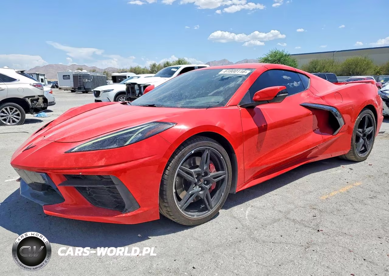 2022 Chevrolet Corvette Stingray 2Lt VIN:1G1YB2D49N5105175 - 1
