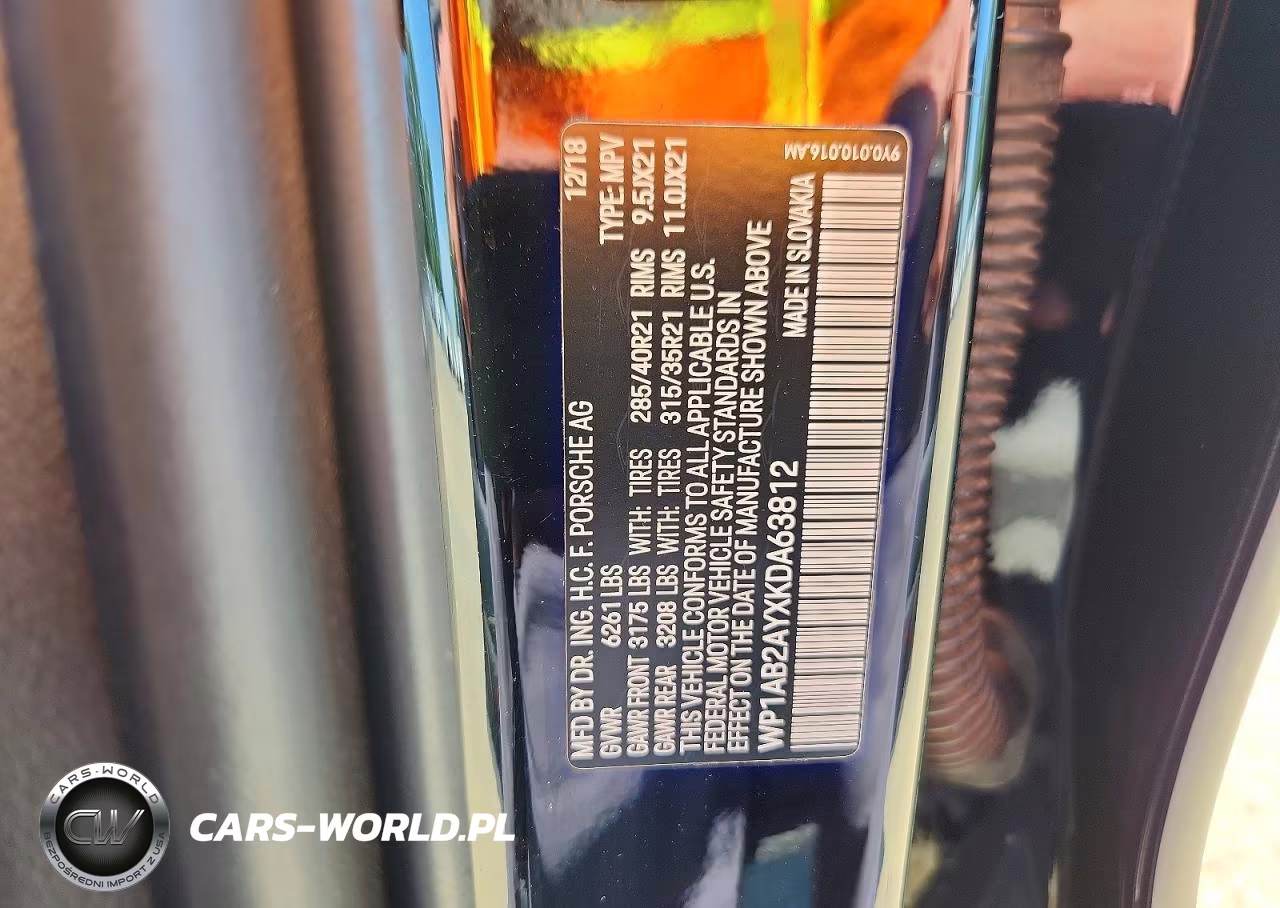 2019 Porsche Cayenne S VIN:WP1AB2AYXKDA63812 - 13
