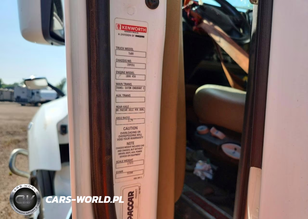 2020 Kenworth Construction T680 VIN:1XKYD49X8LJ359551 - 13