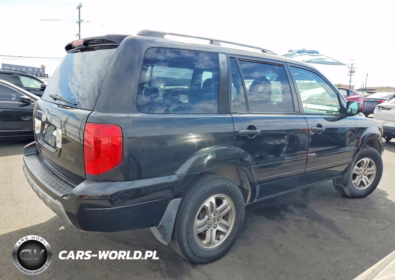 2003 Honda Pilot Exl VIN:2HKYF18773H567323 - 3