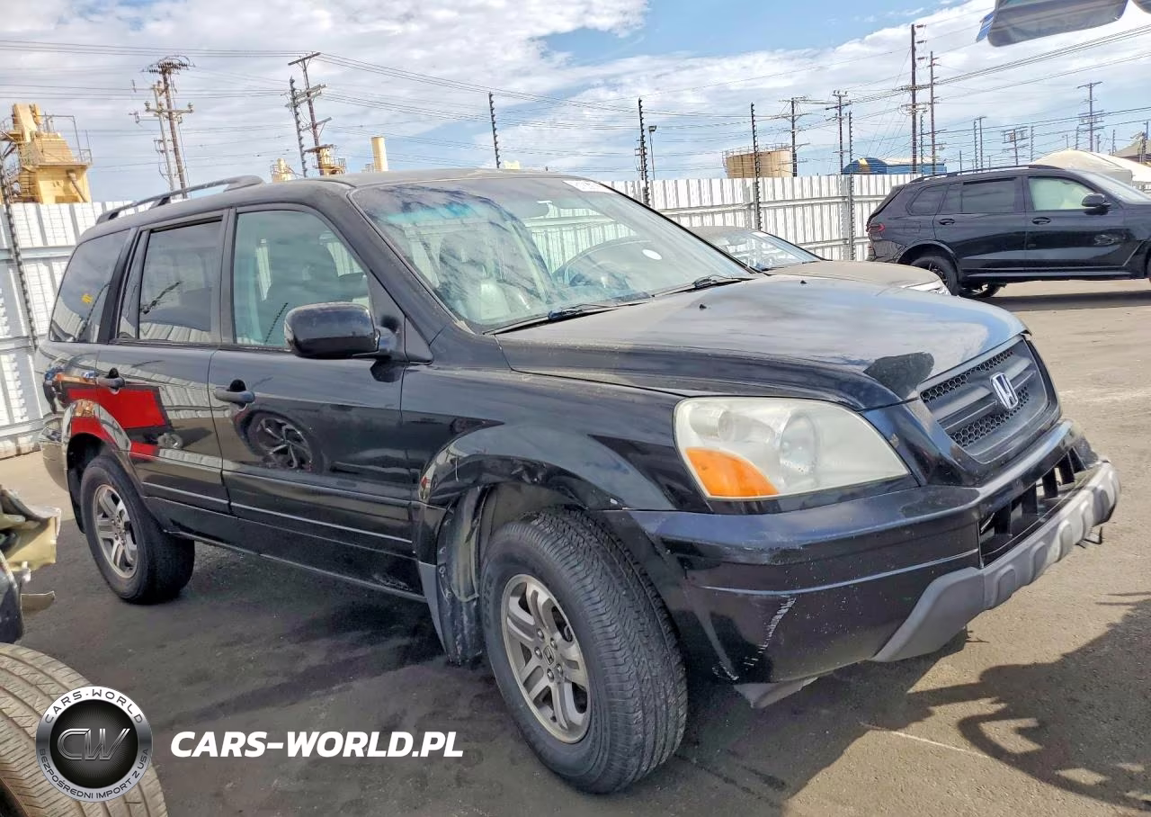 2003 Honda Pilot Exl VIN:2HKYF18773H567323 - 4