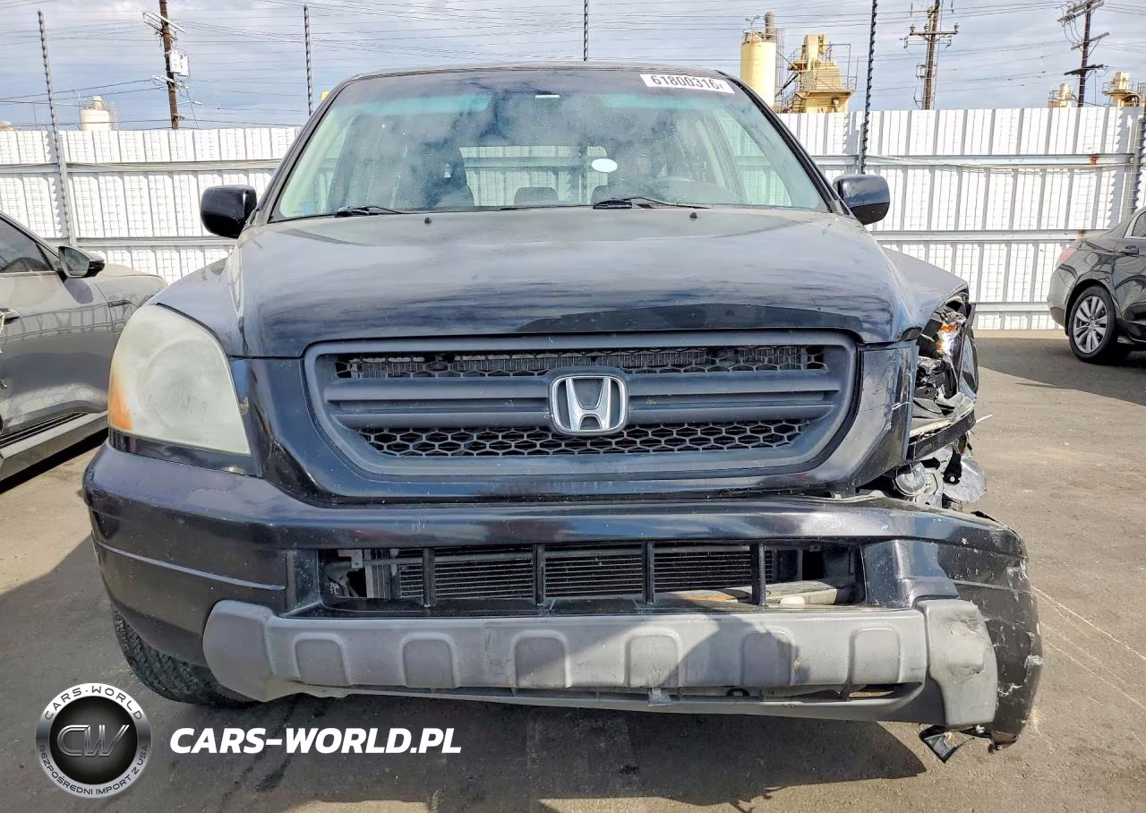 2003 Honda Pilot Exl VIN:2HKYF18773H567323 - 5