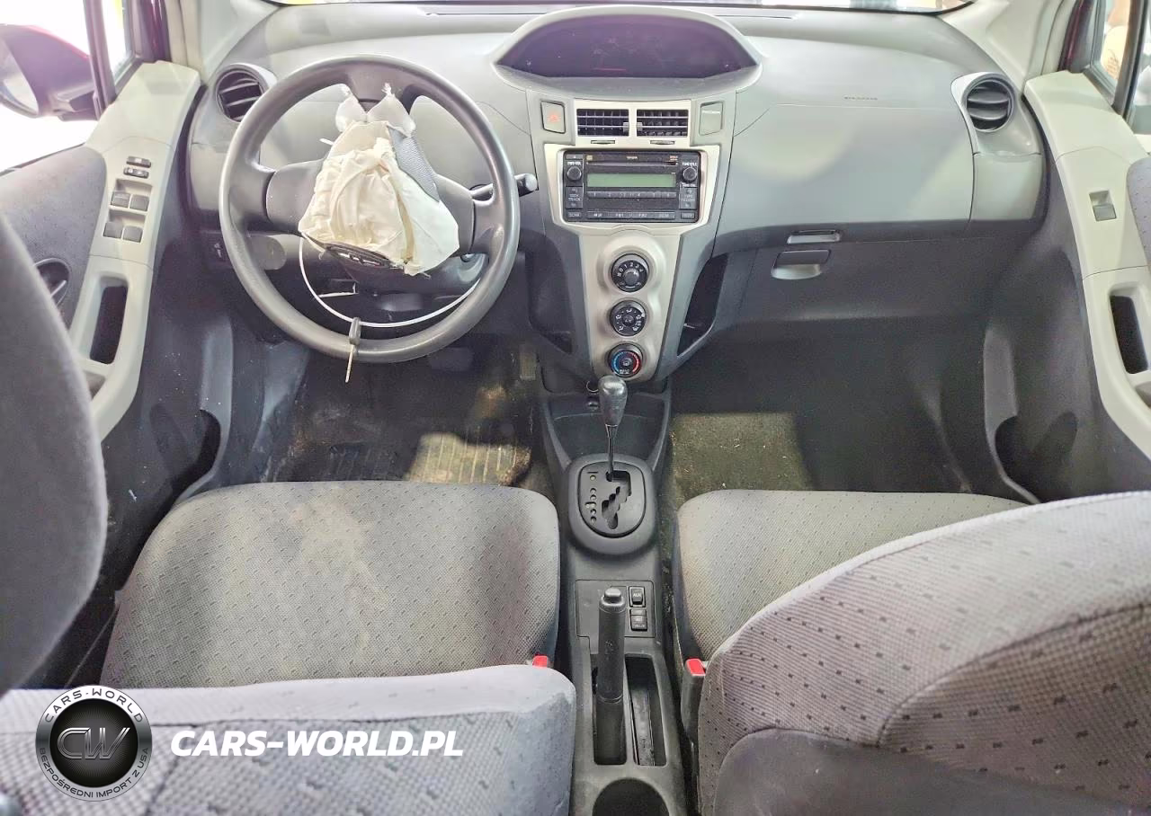 2010 Toyota Yaris Base VIN:JTDKT4K32A5280393 - 8
