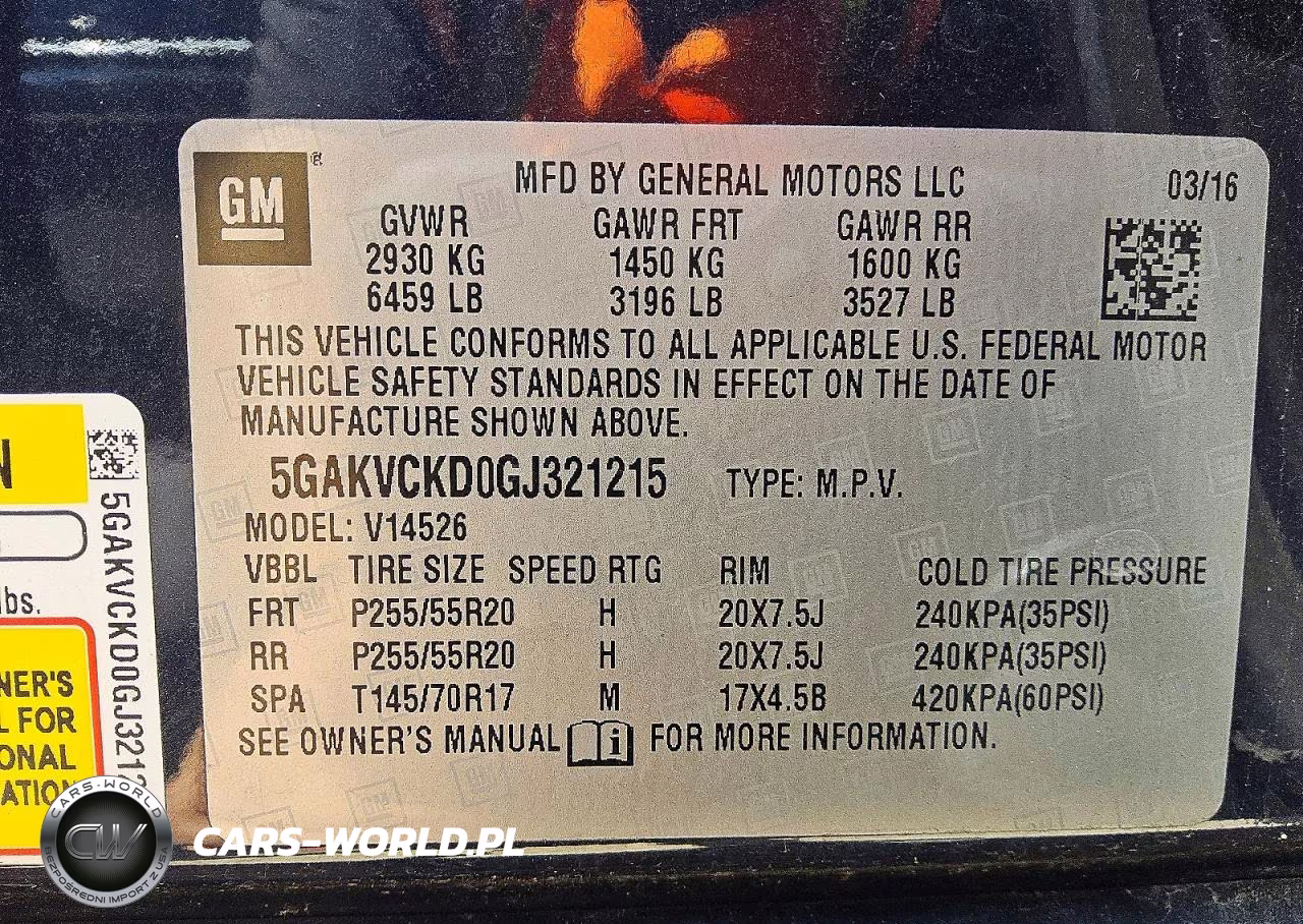 2016 Buick Enclave VIN:5GAKVCKD0GJ321215 - 13