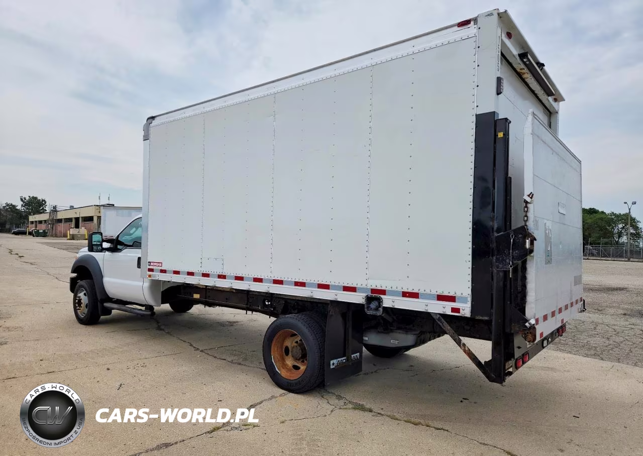 2015 Ford F450 Box Truck VIN:1FDUF4GY5FED70368 - 2