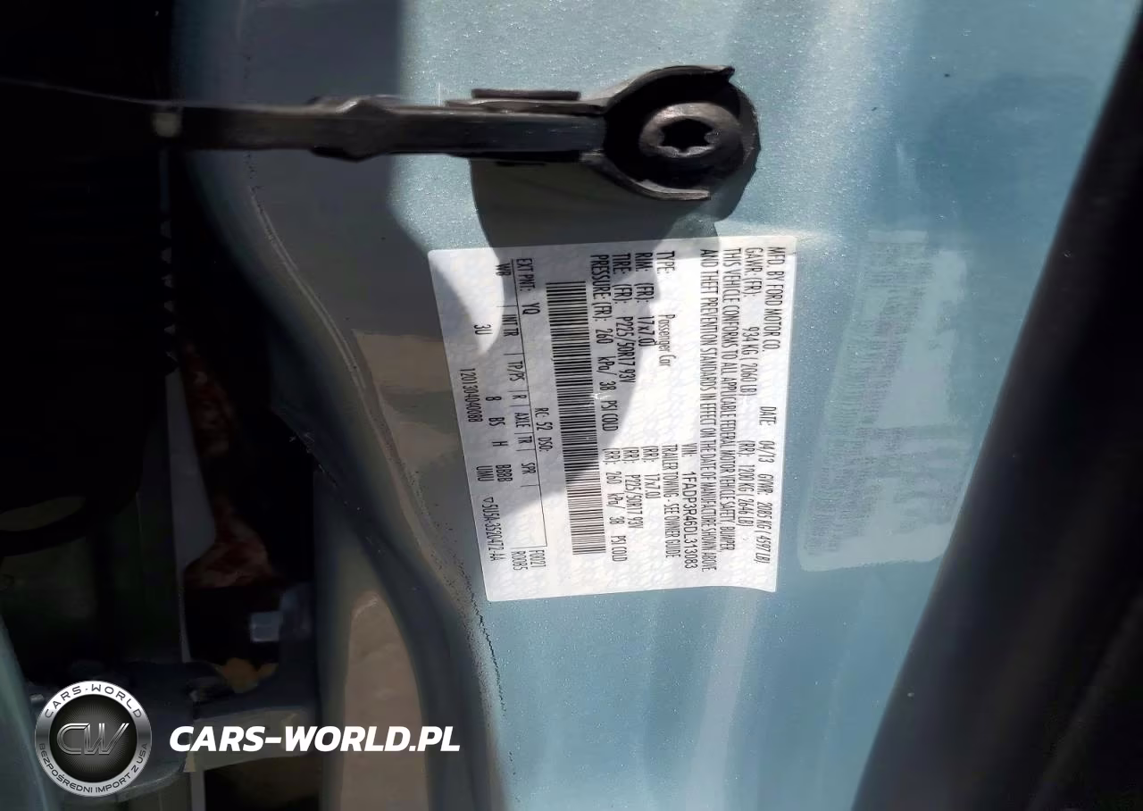 2013 Ford Focus Bev VIN:1FADP3R46DL313083 - 12