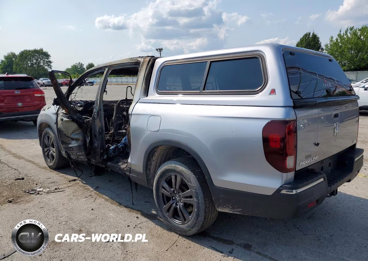 2019 Honda Ridgeline Sport VIN:5FPYK3F17KB047987 - 2