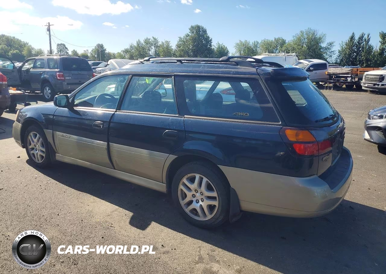 2000 Subaru Legacy Outback VIN:4S3BH6650Y6642122 - 2