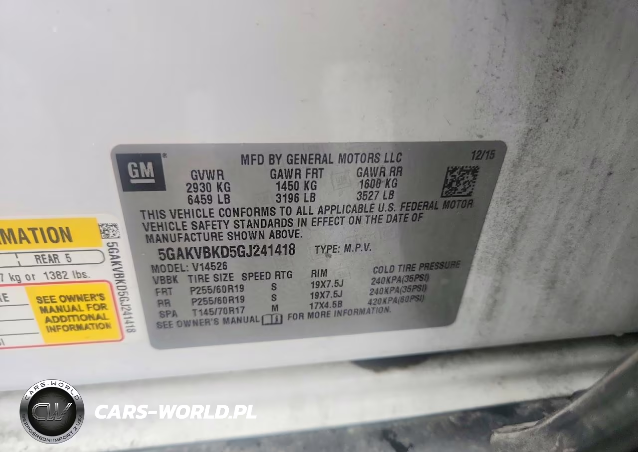 2016 Buick Enclave VIN:5GAKVBKD5GJ241418 - 13