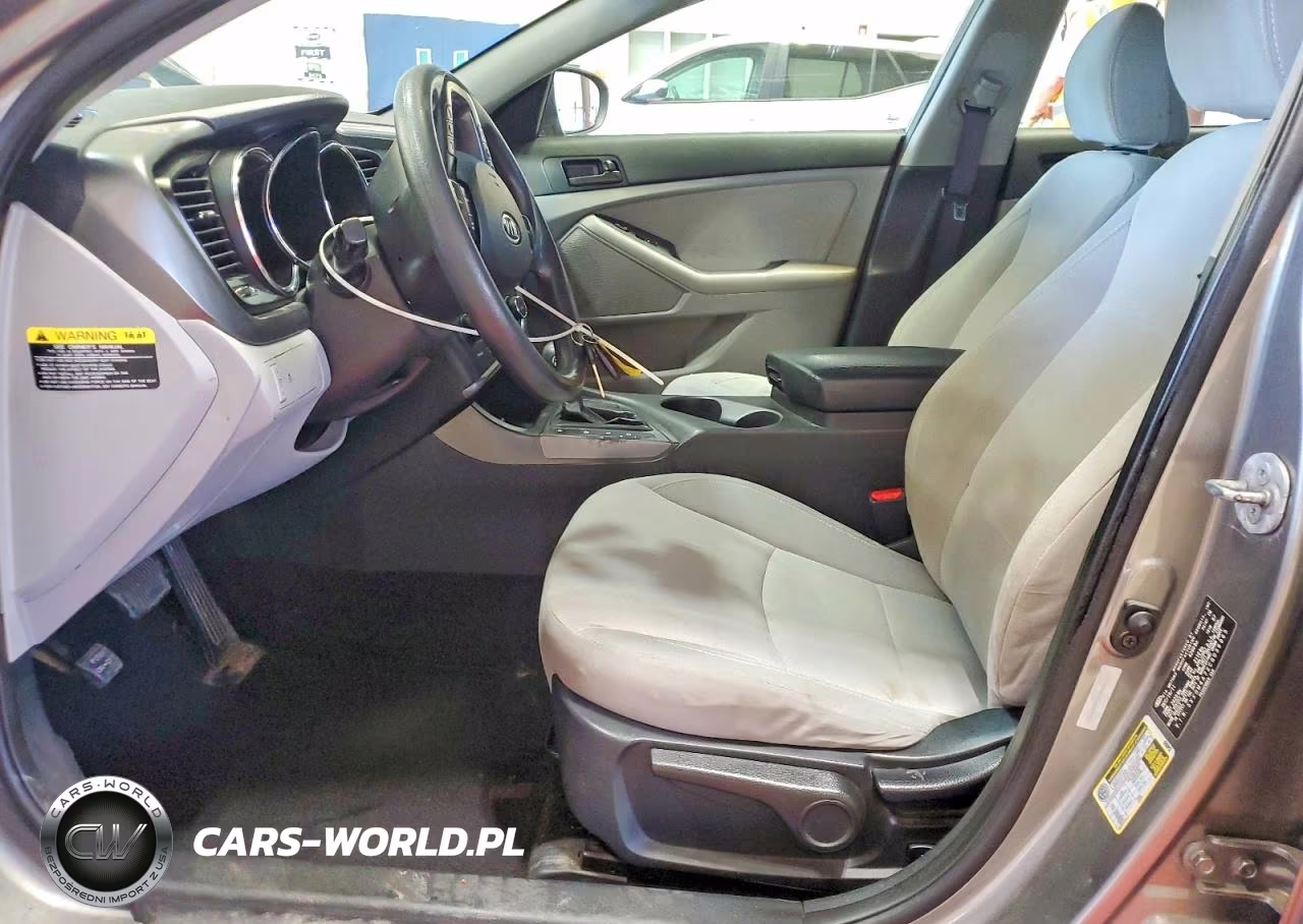 2012 Kia Optima Lx VIN:5XXGM4A7XCG036965 - 7