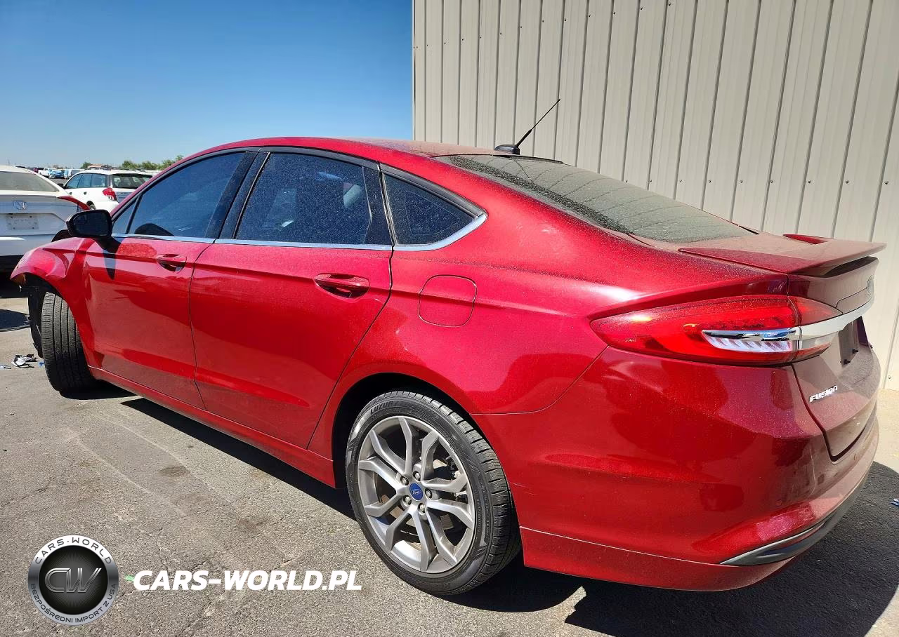 2017 Ford Fusion Se VIN:3FA6P0HD0HR222178 - 2