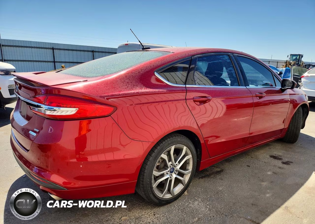 2017 Ford Fusion Se VIN:3FA6P0HD0HR222178 - 3