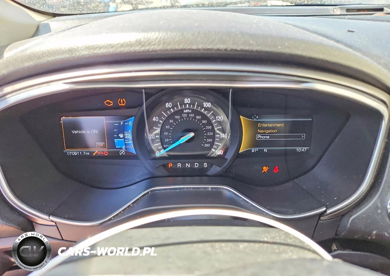 2017 Ford Fusion Se VIN:3FA6P0HD0HR222178 - 9