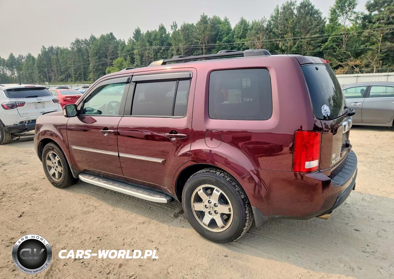 2011 Honda Pilot Touring VIN:5FNYF4H94BB019053 - 2