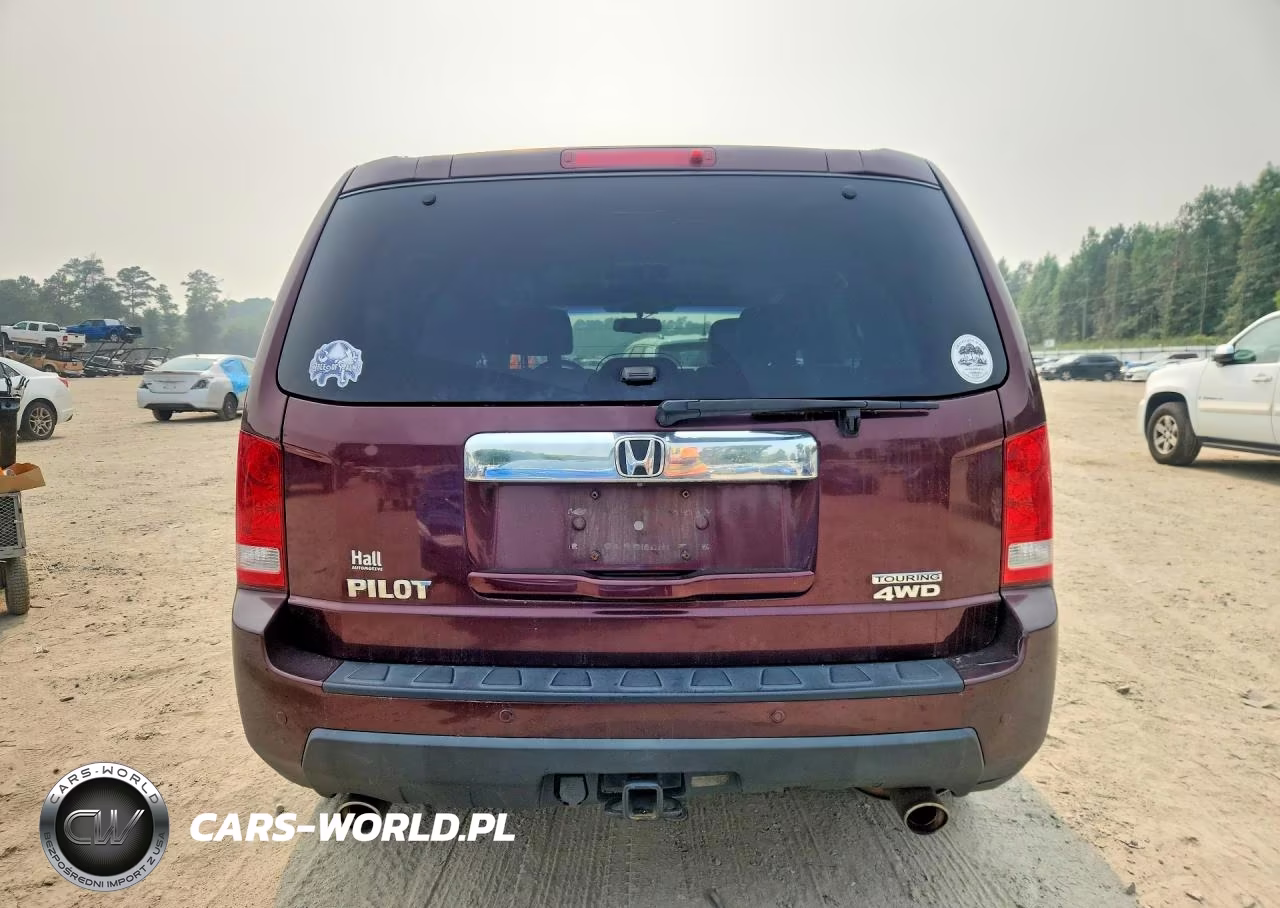 2011 Honda Pilot Touring VIN:5FNYF4H94BB019053 - 6