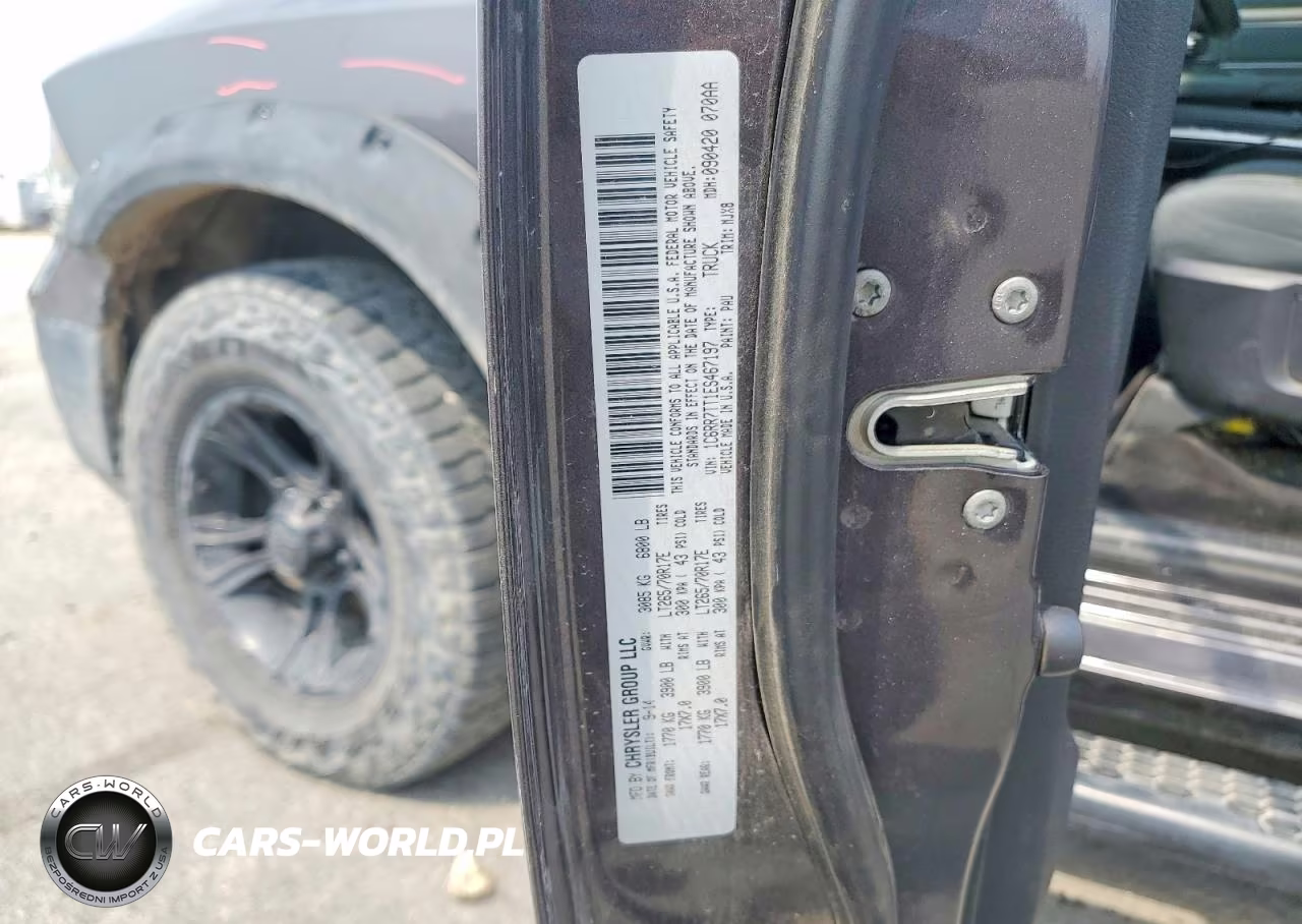 2014 Ram 1500 Slt VIN:1C6RR7TT1ES467197 - 12