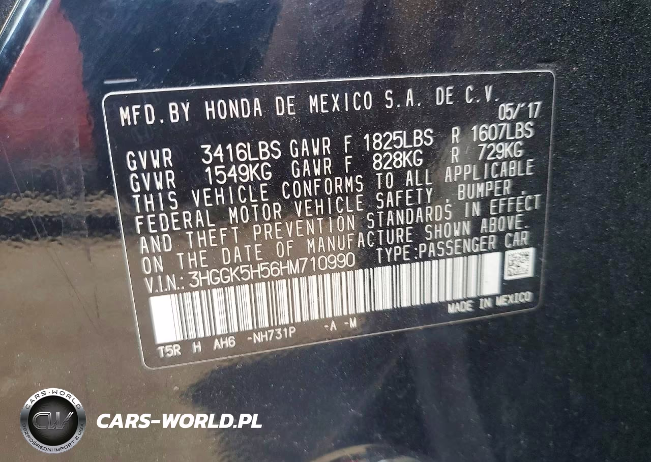 2017 Honda Fit Lx VIN:3HGGK5H56HM710990 - 13