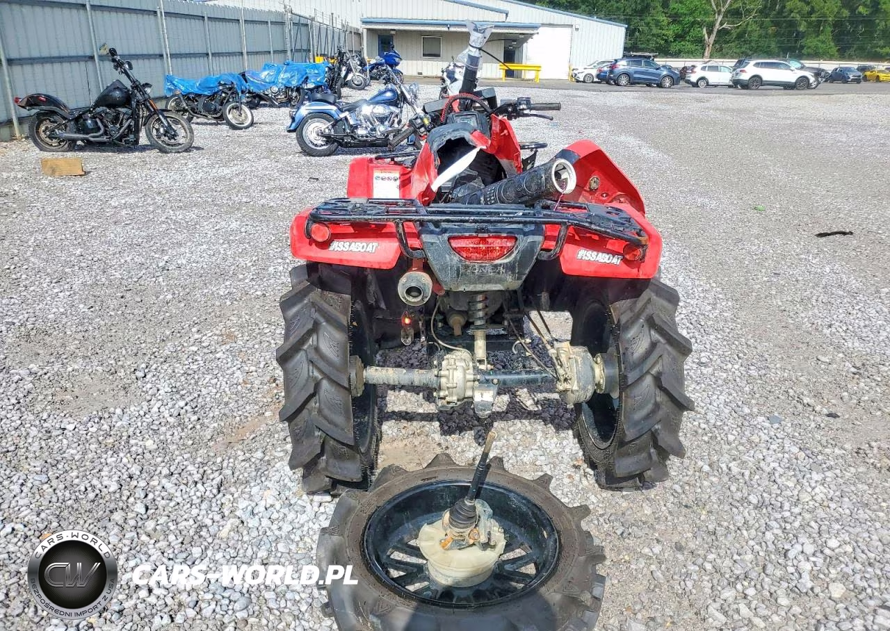 2023 Honda Rancher Atv VIN:1HFTE4141P4900115 - 10