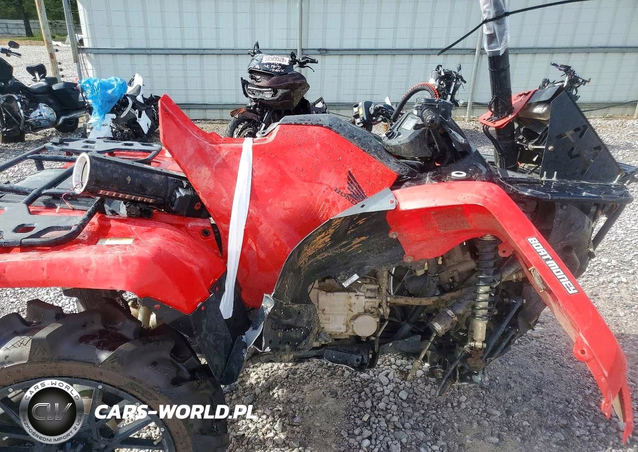 2023 Honda Rancher Atv VIN:1HFTE4141P4900115 - 5