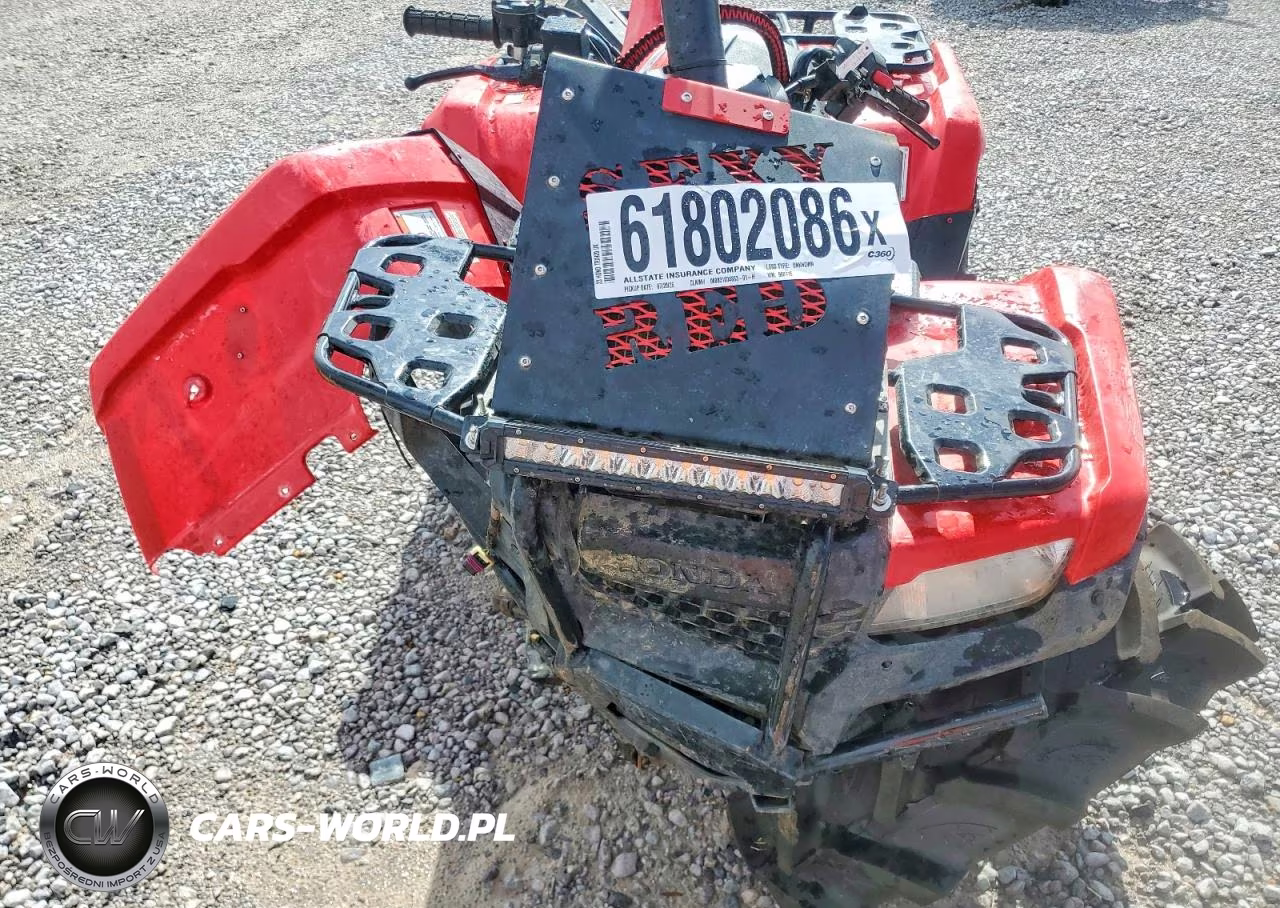 2023 Honda Rancher Atv VIN:1HFTE4141P4900115 - 7