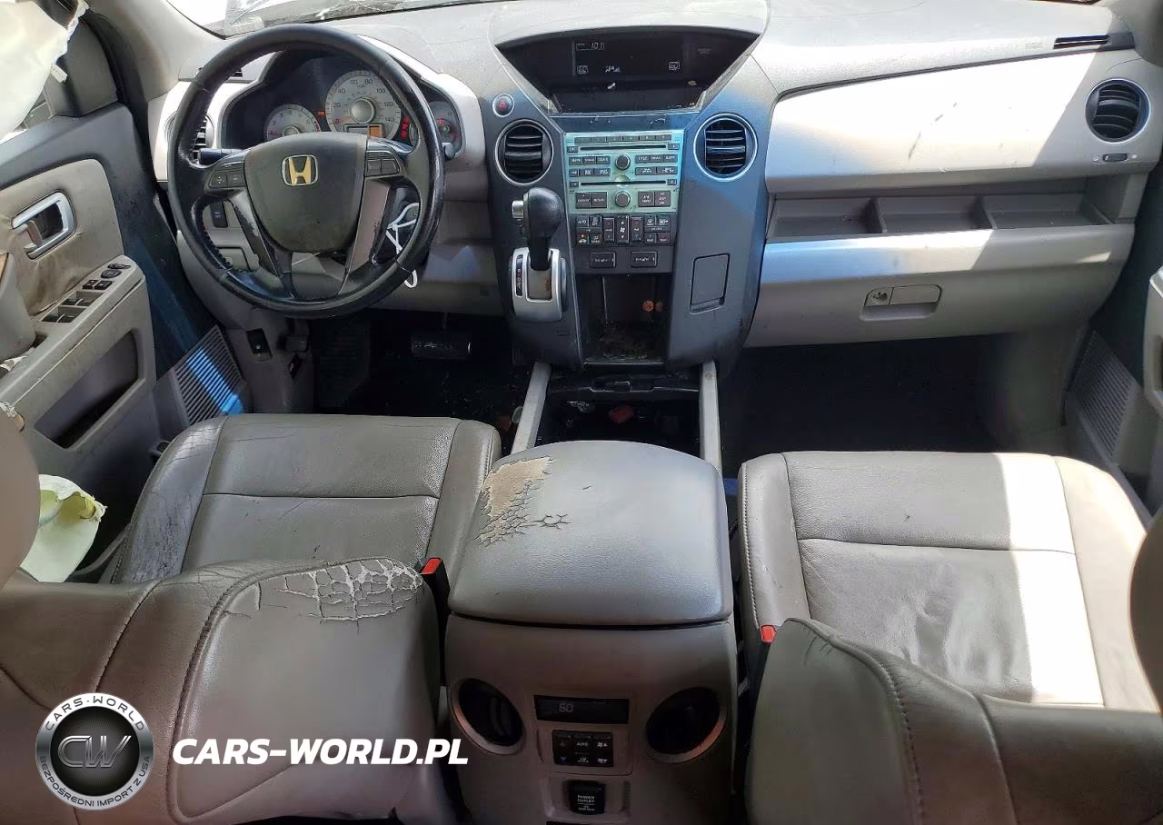 2010 Honda Pilot Exl VIN:5FNYF3H62AB011595 - 8