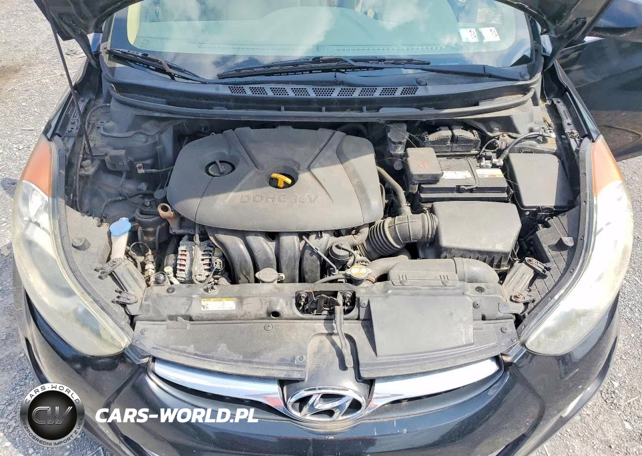 2013 Hyundai Elantra Gls VIN:5NPDH4AE3DH167294 - 11