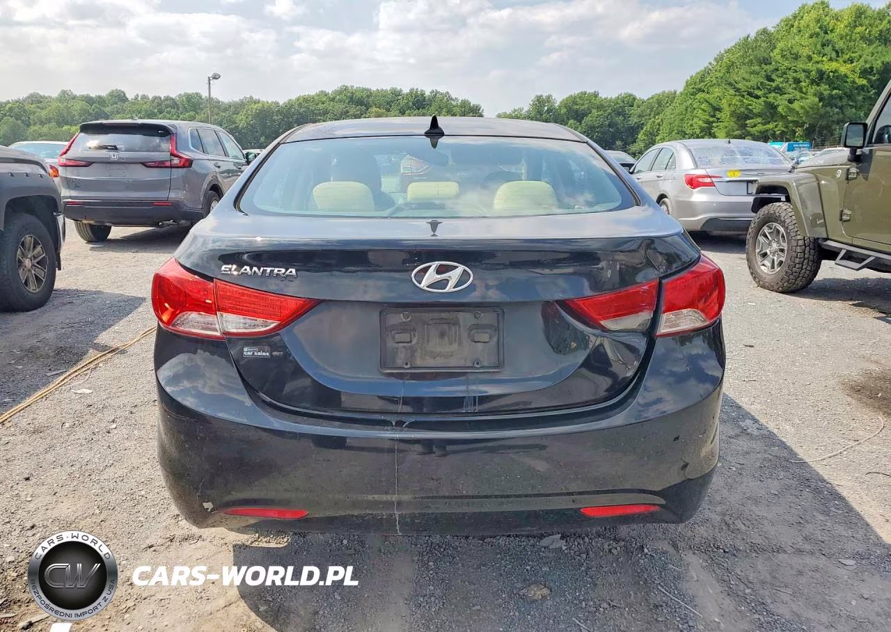2013 Hyundai Elantra Gls VIN:5NPDH4AE3DH167294 - 6