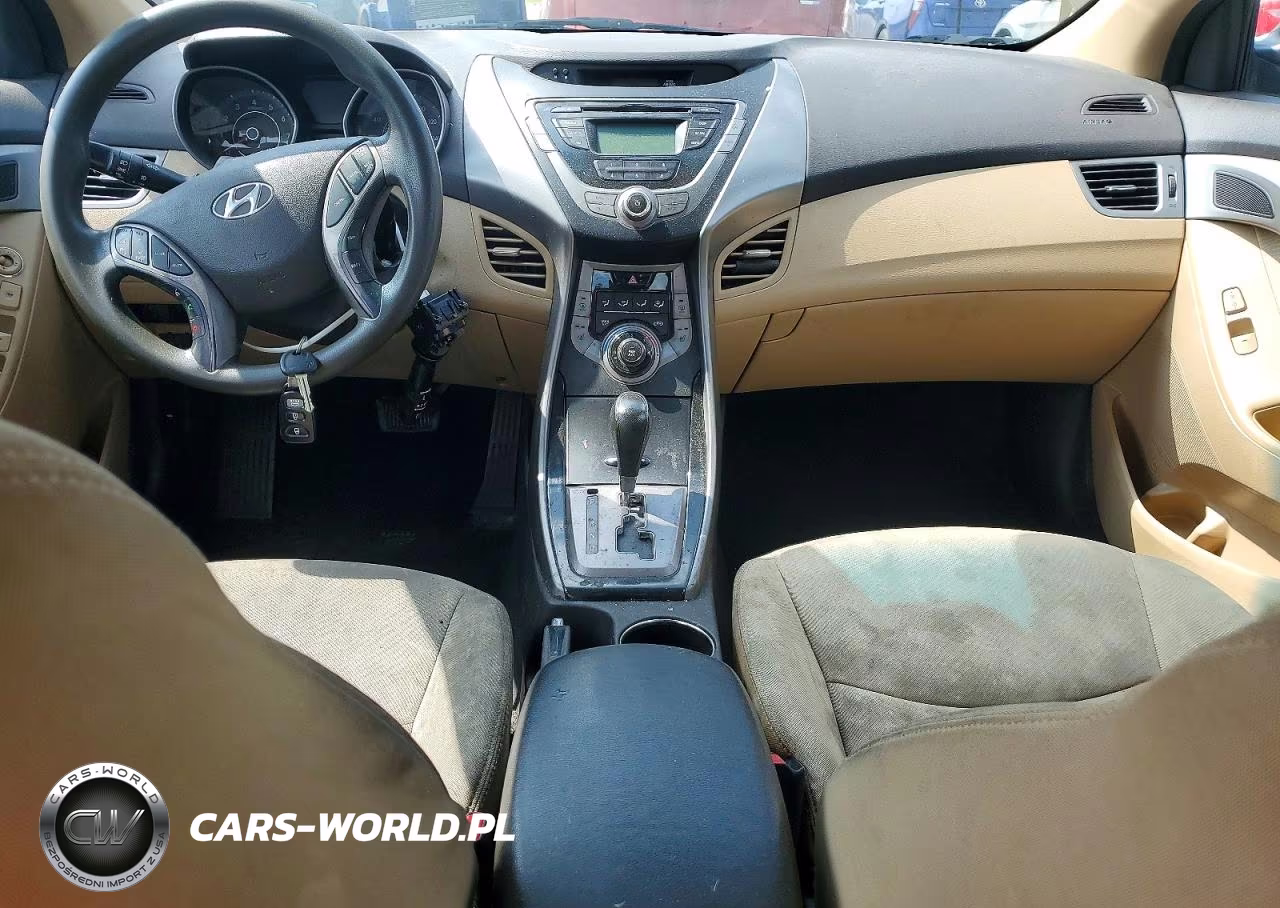 2013 Hyundai Elantra Gls VIN:5NPDH4AE3DH167294 - 8